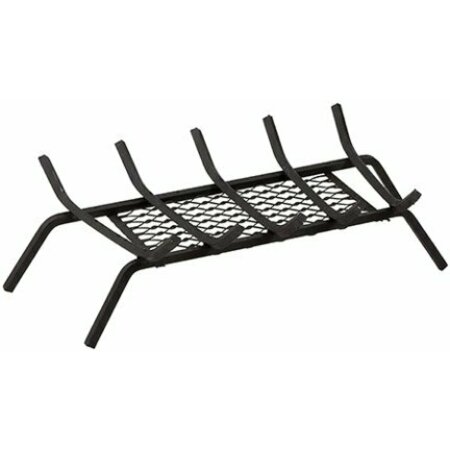 PANACEA FIREPLACE GRATE 5- BAR 23IN W/EMBER CATCHER 15441